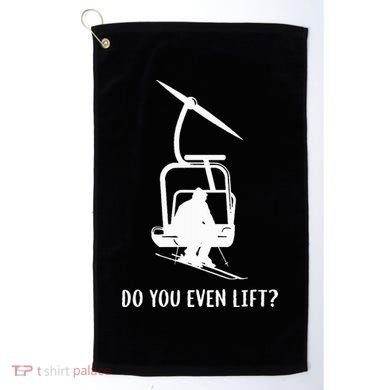 Do You Even Lift Ski Golf Towel
