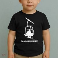 Do You Even Lift Ski Toddler T-Shirt thumb 2