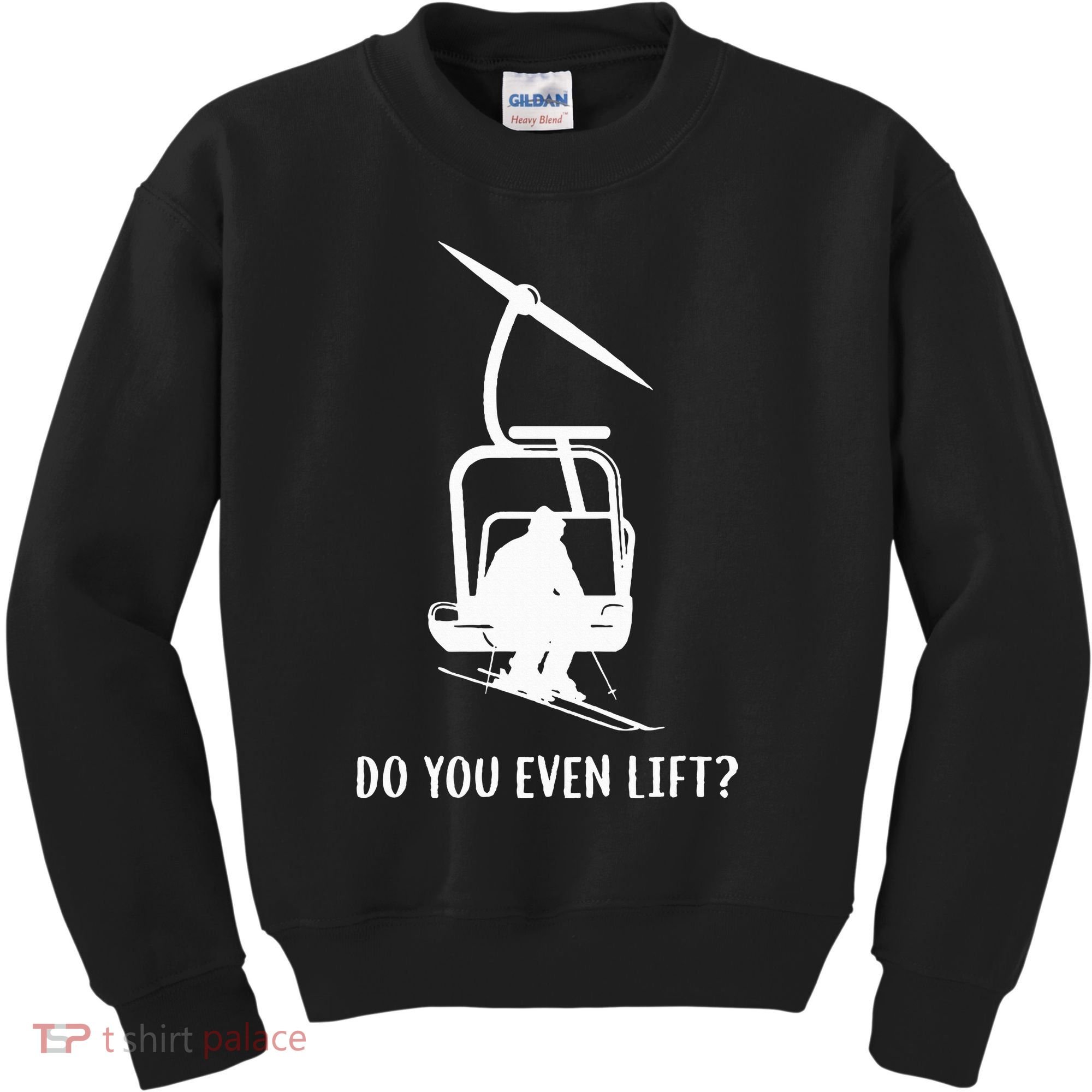 Do You Even Lift Ski Kids Sweatshirt