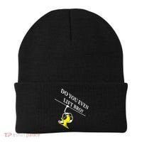 Do You Even Lift Bro Skier Ski Lover Gift Beanie thumb 0