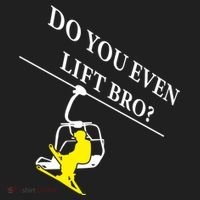 Do You Even Lift Bro Skier Ski Lover Gift Hat thumb 2