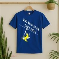 Do You Even Lift Bro Skier Ski Lover Gift T-Shirt thumb 2