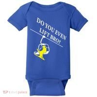 Do You Even Lift Bro Skier Ski Lover Gift Baby Bodysuit thumb 0