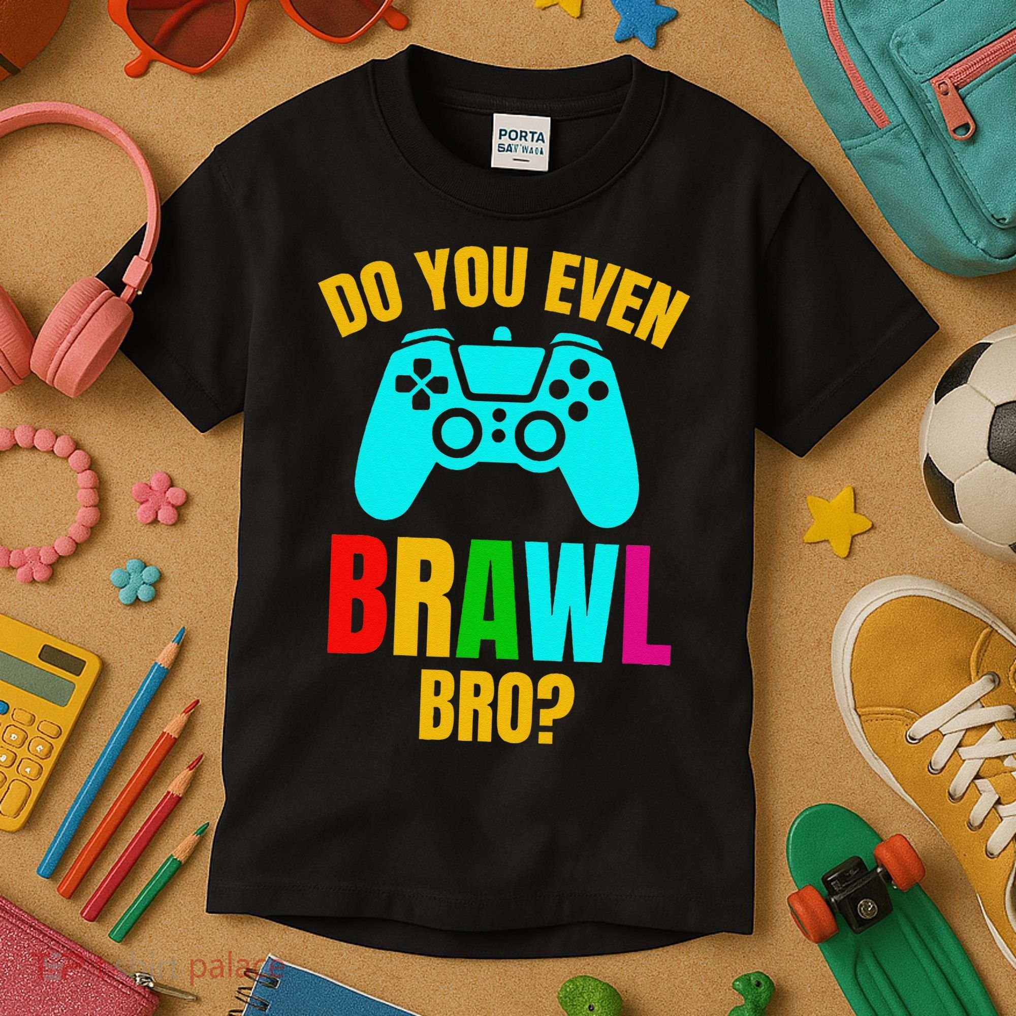 Do You Even Brawl Gift Kids T-Shirt