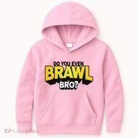 Do You Even Brawl Bro All Star Brawl Star Kids Hoodie thumb 0
