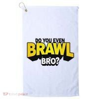 Do You Even Brawl Bro All Star Brawl Star Golf Towel thumb 0