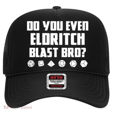Do You Even Eldritch Blast Bro Funny Warlock Rpg Spell Gamer Gift Hat