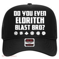 Do You Even Eldritch Blast Bro Funny Warlock Rpg Spell Gamer Gift Hat thumb 0