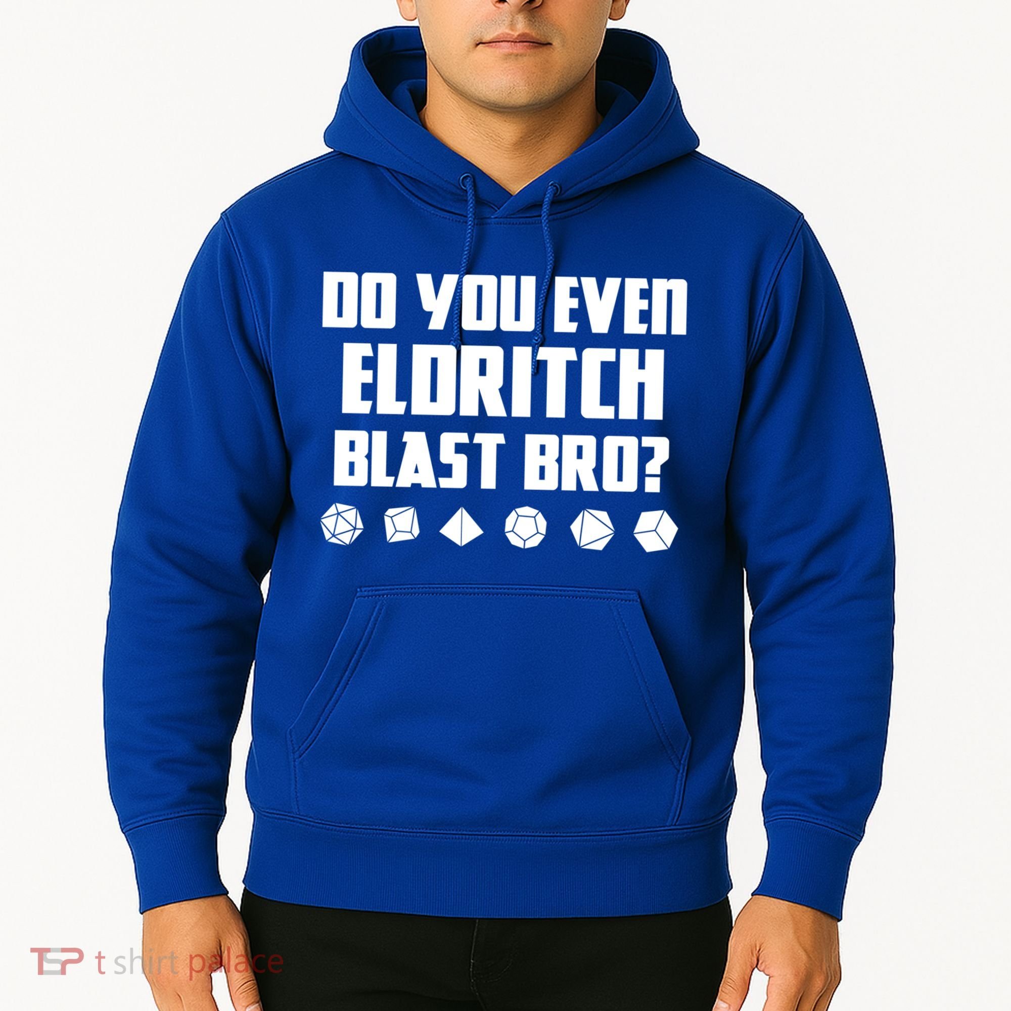 Do You Even Eldritch Blast Bro Funny Warlock Rpg Spell Gamer Gift Hoodie