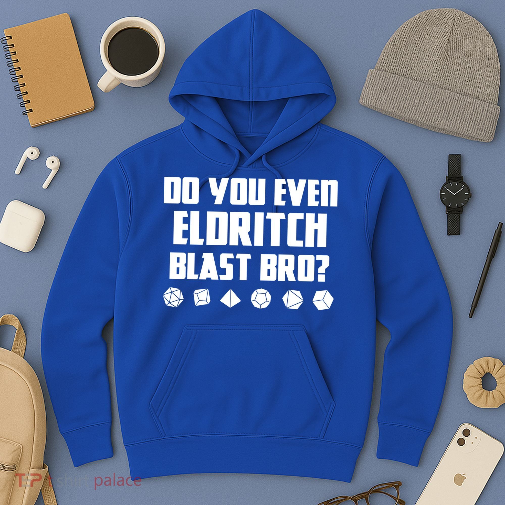 Do You Even Eldritch Blast Bro Funny Warlock Rpg Spell Gamer Gift Hoodie