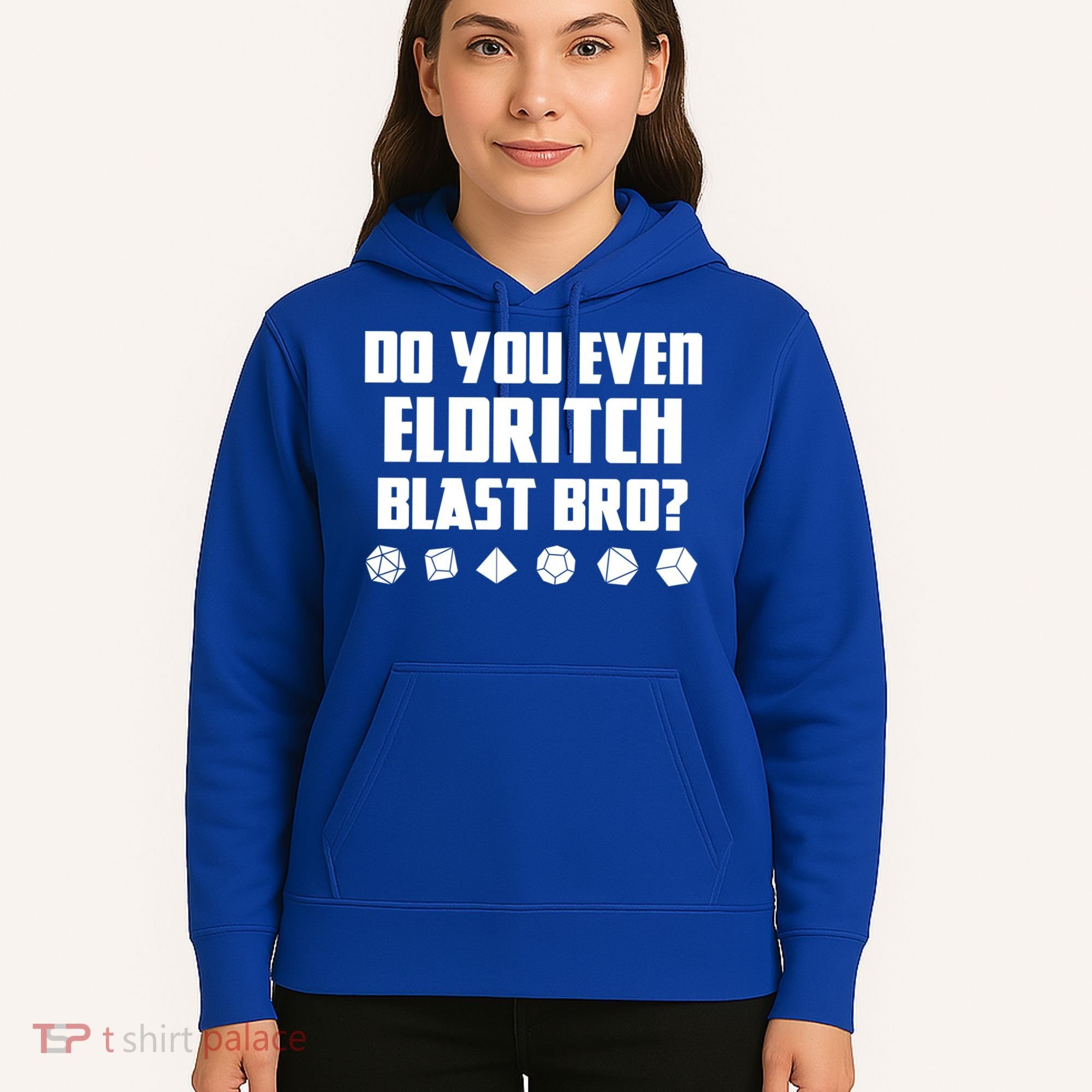 Do You Even Eldritch Blast Bro Funny Warlock Rpg Spell Gamer Gift Hoodie