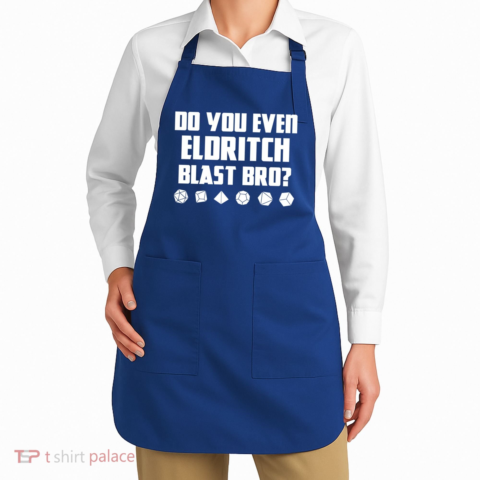 Do You Even Eldritch Blast Bro Funny Warlock Rpg Spell Gamer Gift Apron