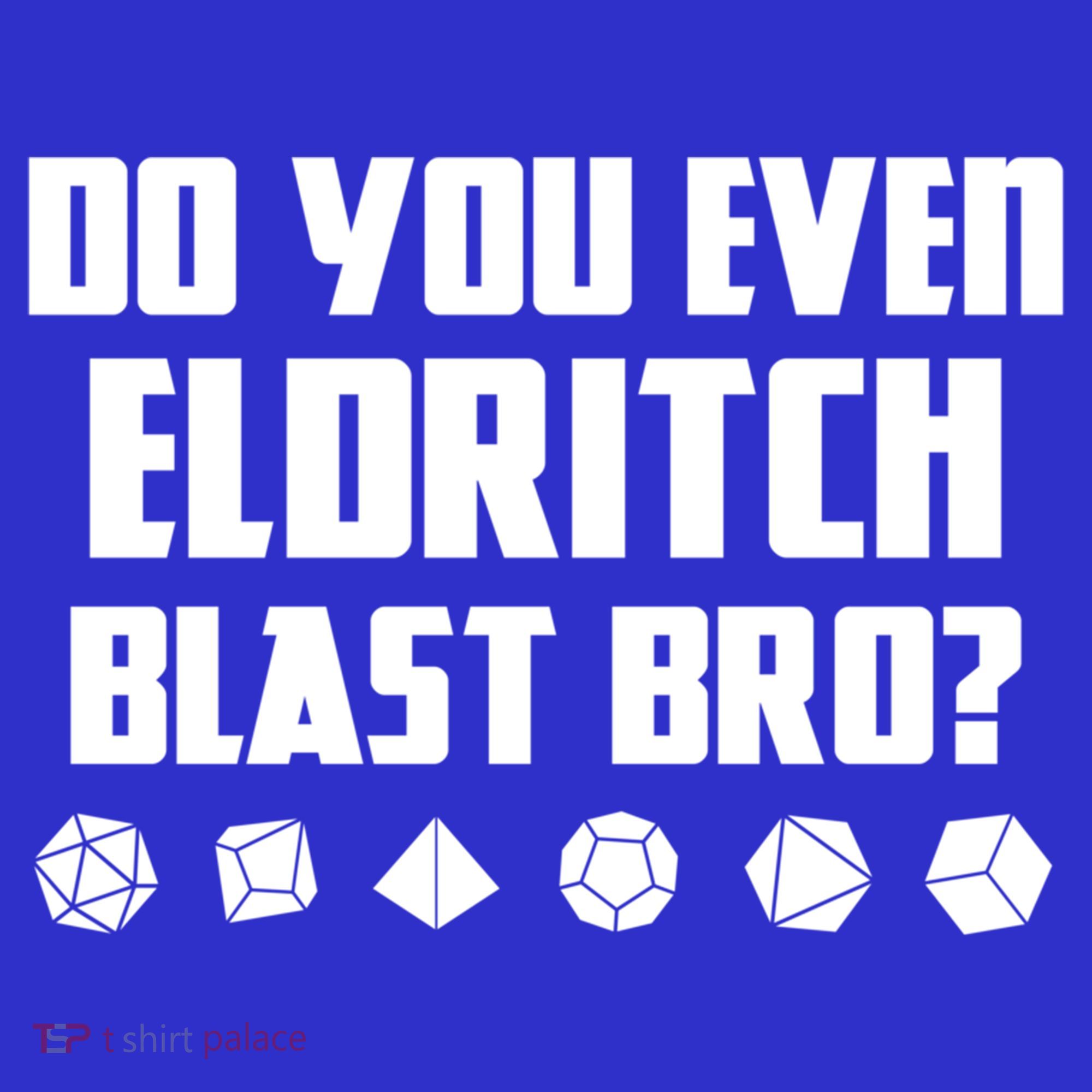 Do You Even Eldritch Blast Bro Funny Warlock Rpg Spell Gamer Gift Baby Bodysuit