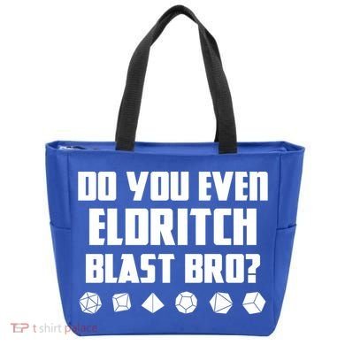 Do You Even Eldritch Blast Bro Funny Warlock Rpg Spell Gamer Gift Tote Bag