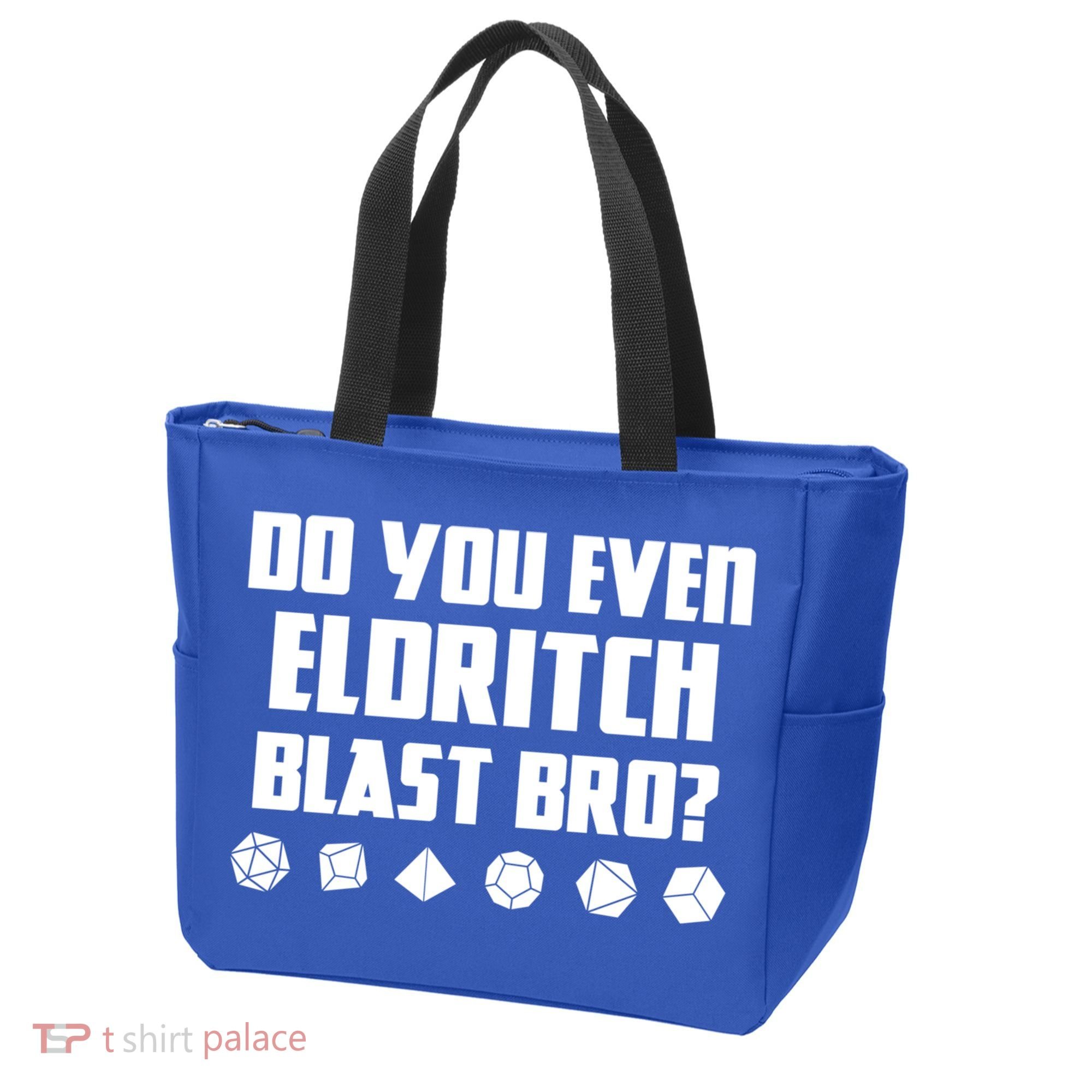 Do You Even Eldritch Blast Bro Funny Warlock Rpg Spell Gamer Gift Tote Bag