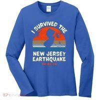 Did You Feel That New Jersey Earthquake April 5 2024 Women's Long Sleeve Shirt thumb 0