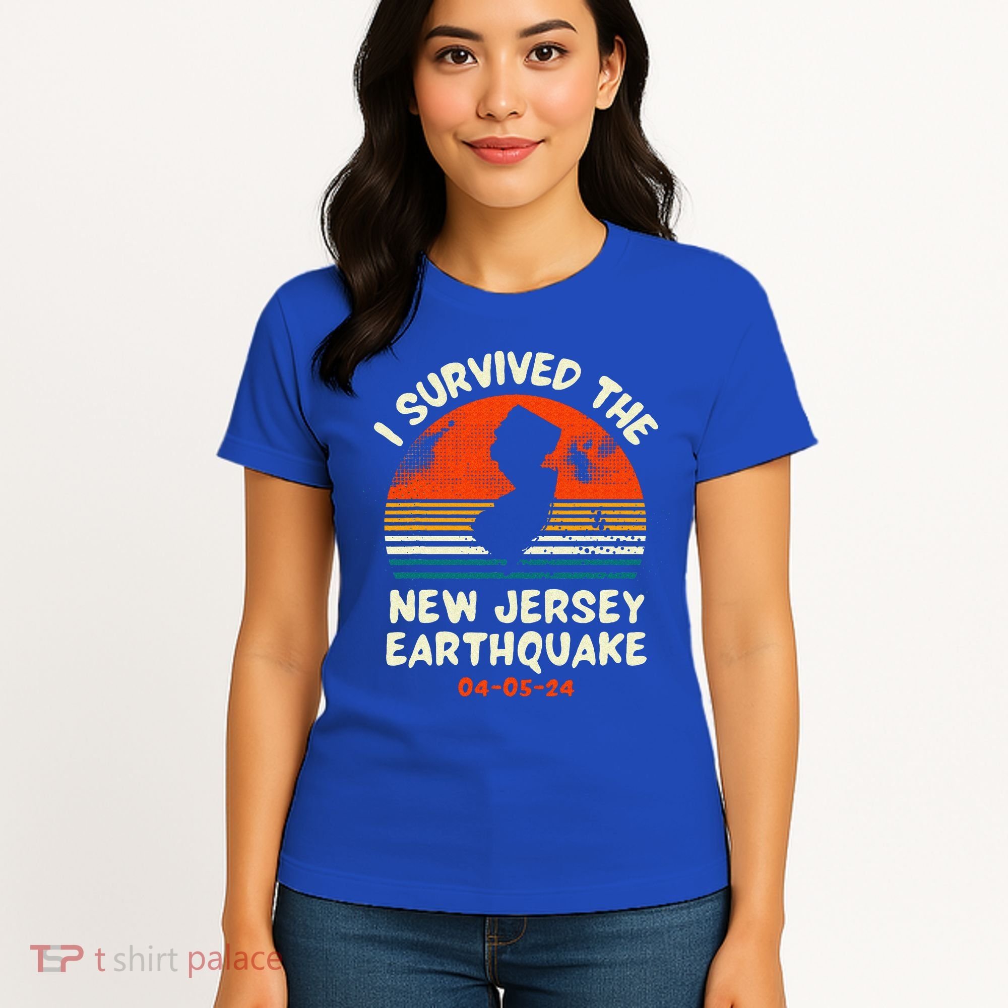 Did You Feel That New Jersey Earthquake April 5 2024 Women's T-Shirt