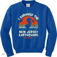 Did You Feel That New Jersey Earthquake April 5 2024 Kids Sweatshirt thumb 0