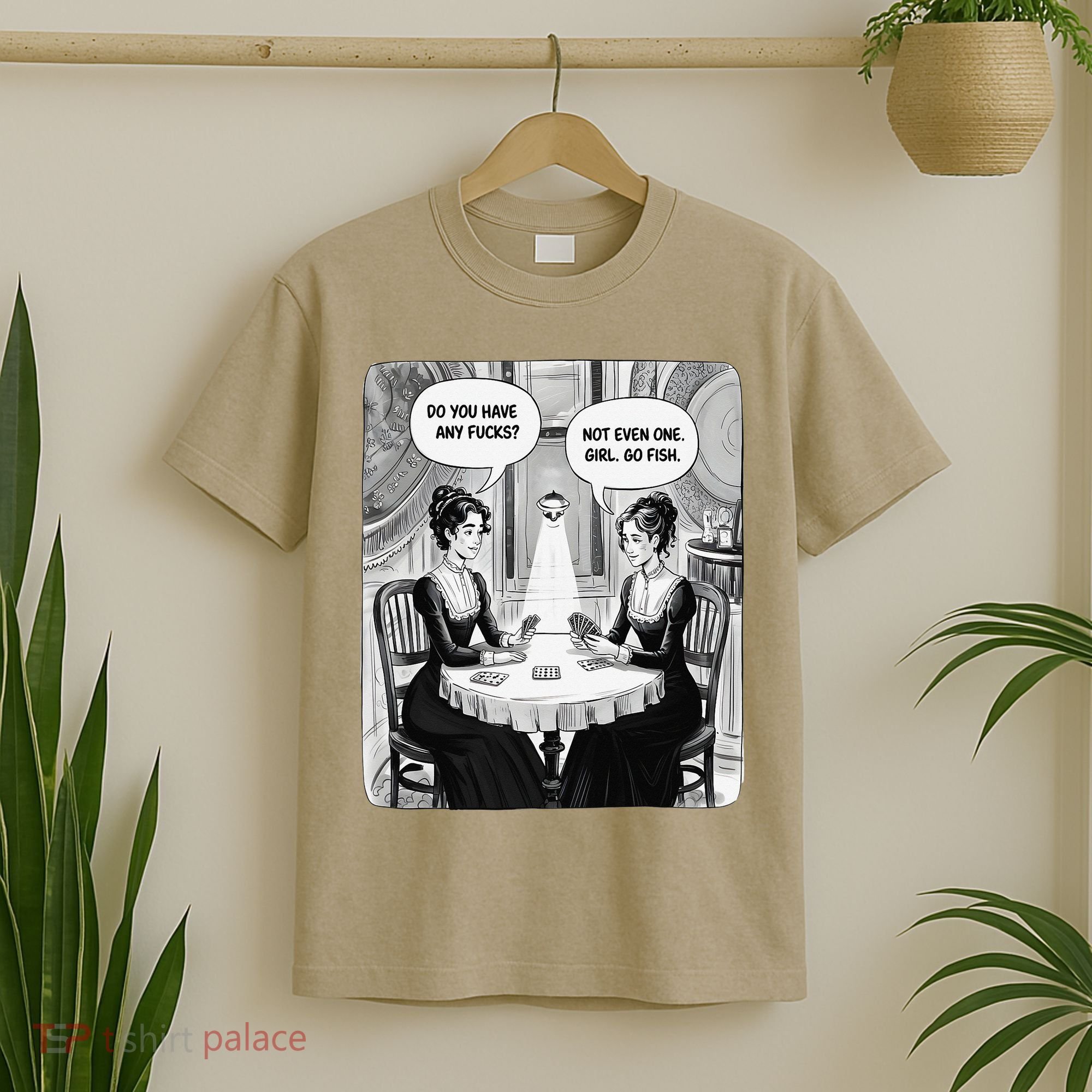 Do You Have Any Fucks Go Fish Girl Funny Women Playing T-Shirt