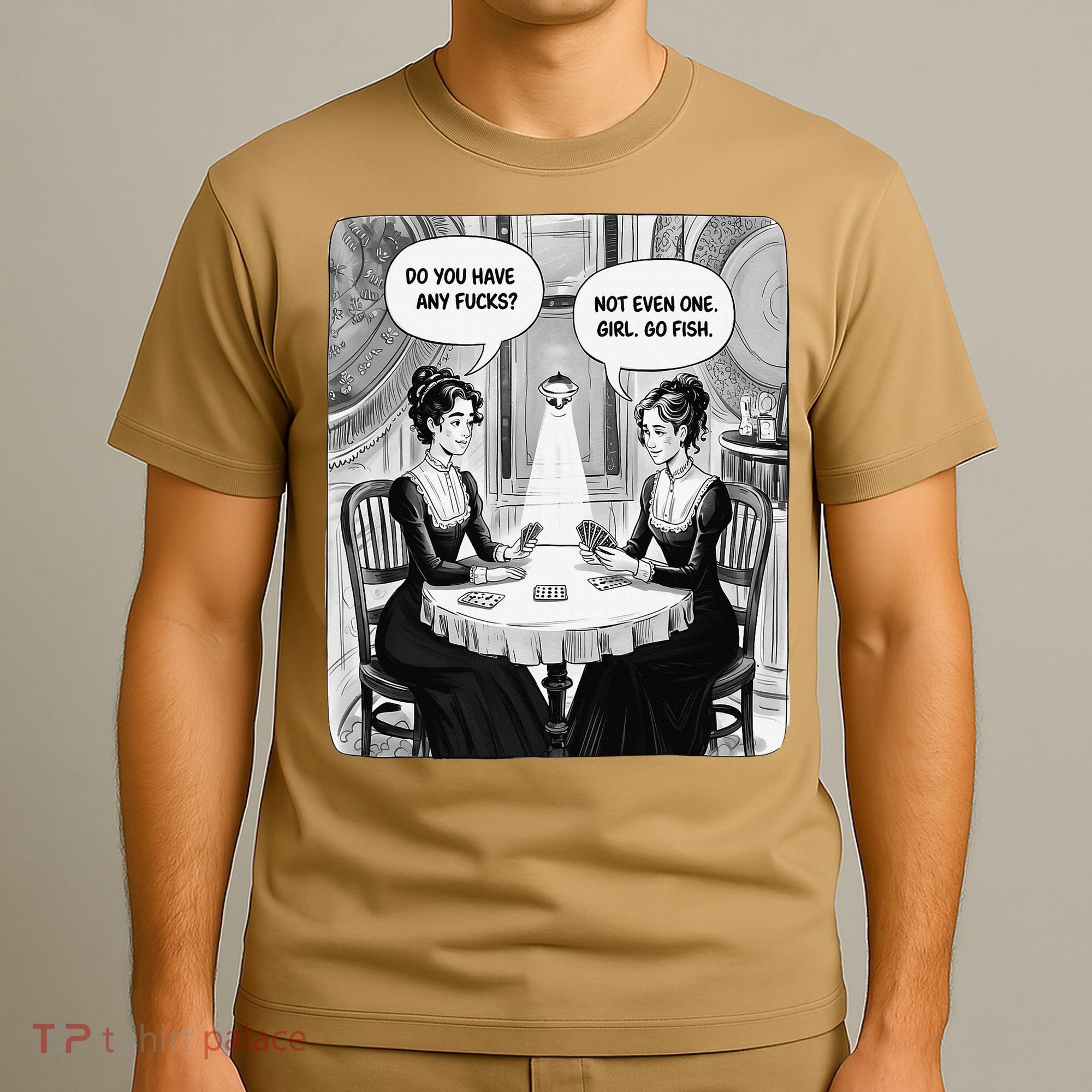 Do You Have Any Fucks Go Fish Girl Funny Women Playing T-Shirt