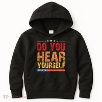 Do You Hear Yourself! Funny Kids Hoodie thumb 0