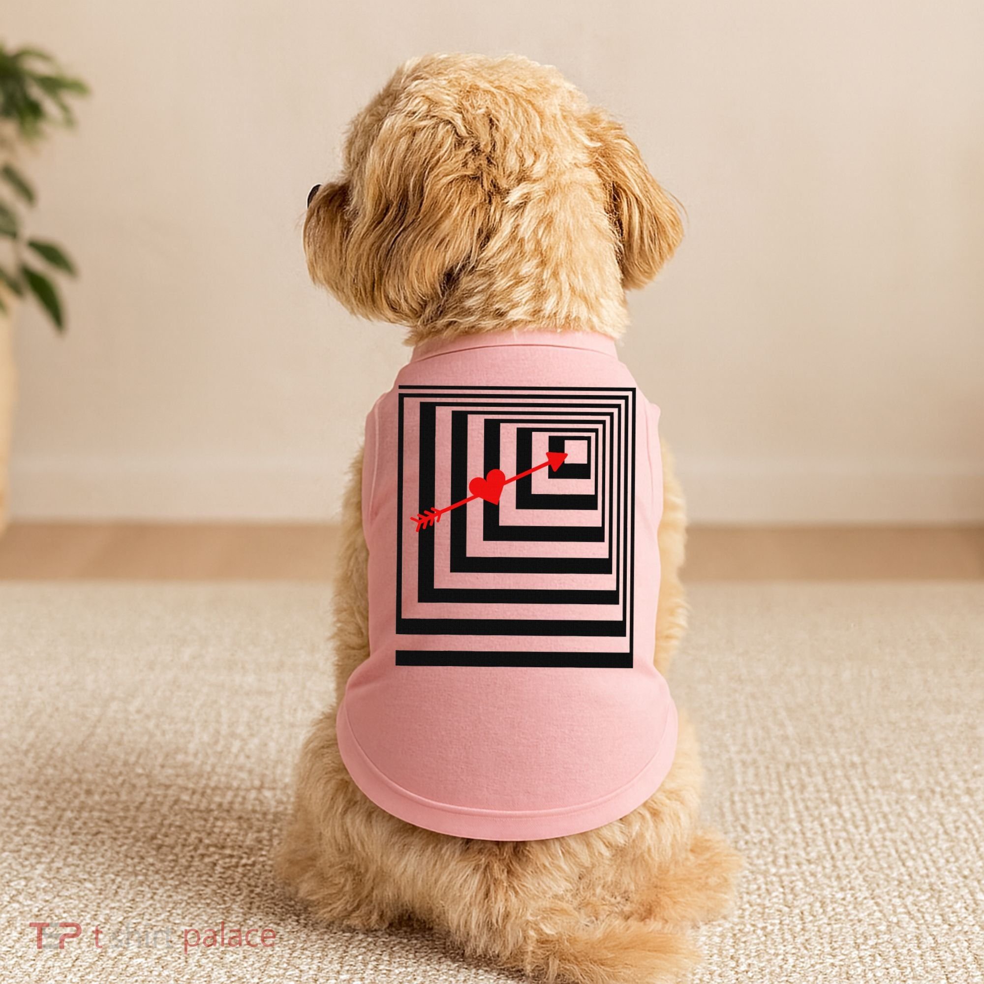 Draw You In Object College Party  Doggie Tank
