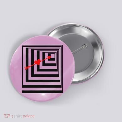 Draw You In Object College Party  Button