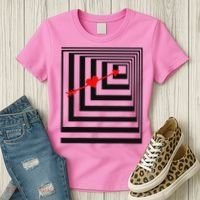 Draw You In Object College Party  Women's T-Shirt thumb 3
