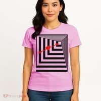 Draw You In Object College Party  Women's T-Shirt thumb 4