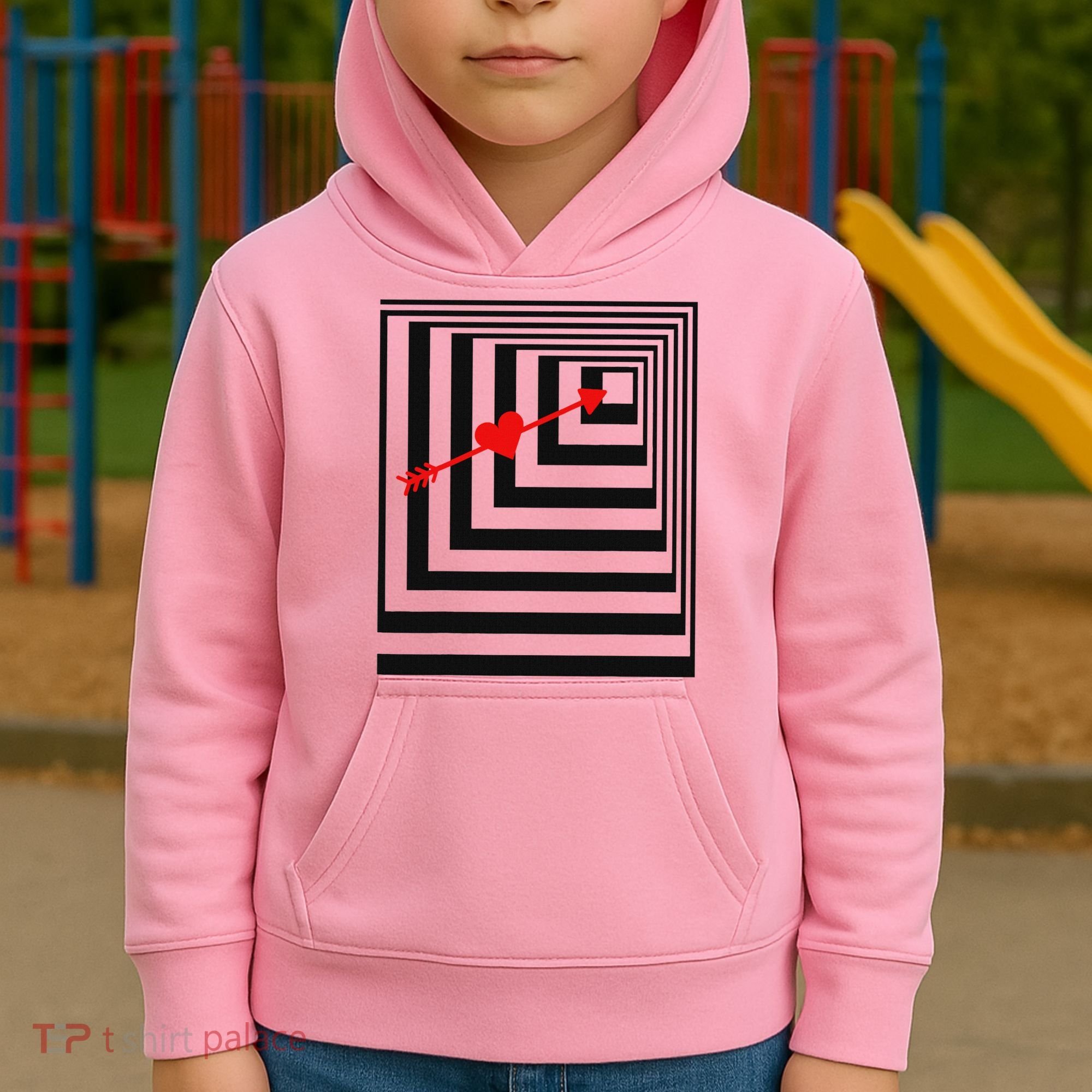 Draw You In Object College Party  Kids Hoodie