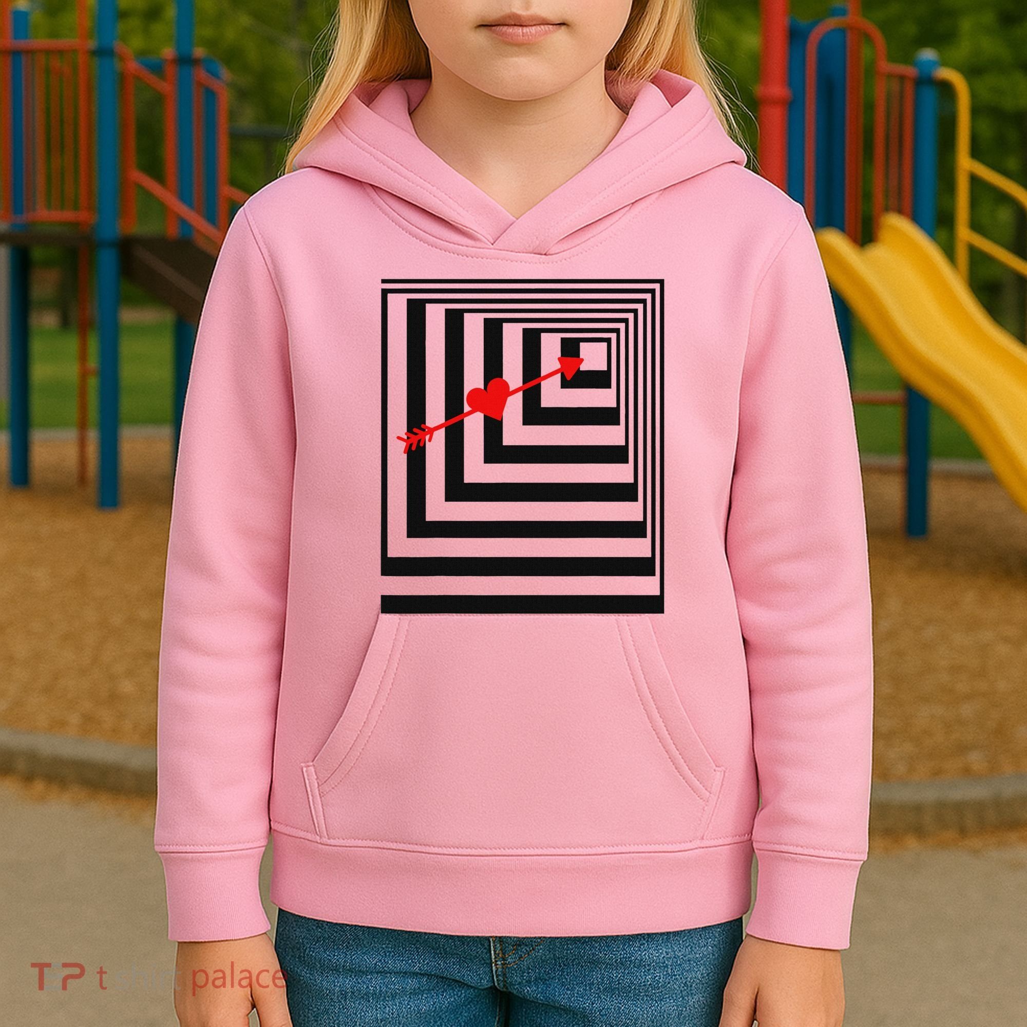 Draw You In Object College Party  Kids Hoodie