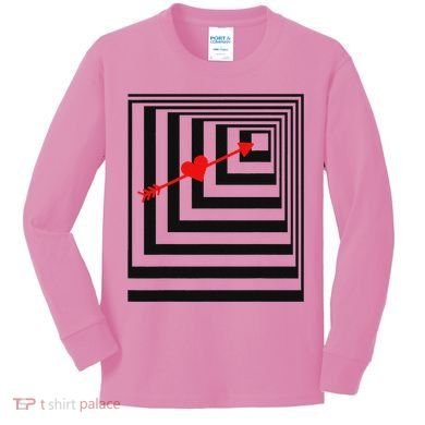 Draw You In Object College Party  Kids Long Sleeve Shirt