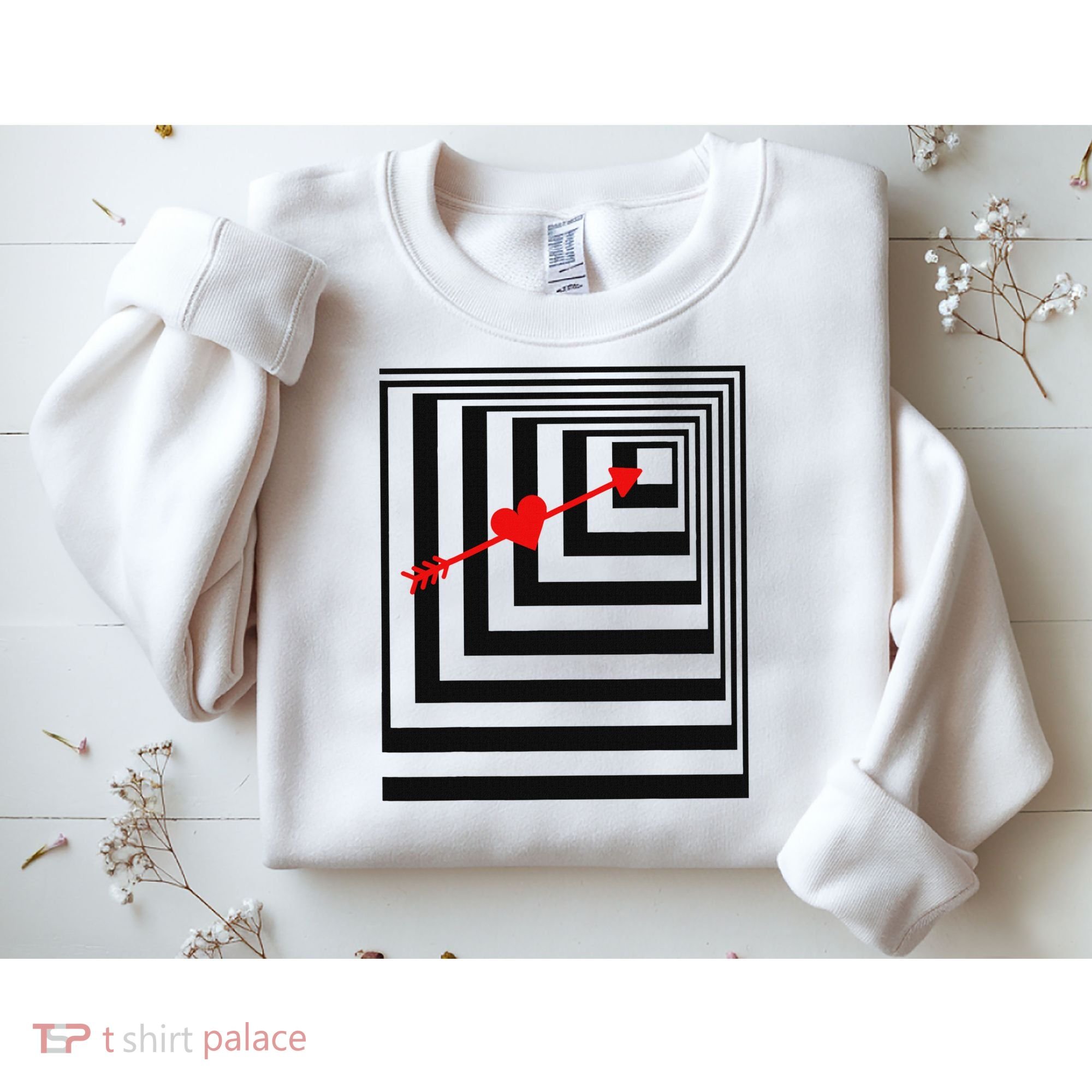 Draw You In Object College Party  Sweatshirt