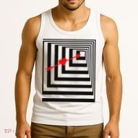 Draw You In Object College Party  Tank Top thumb 3