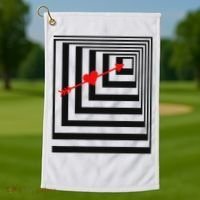 Draw You In Object College Party  Golf Towel thumb 1