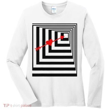 Draw You In Object College Party  Women's Long Sleeve Shirt