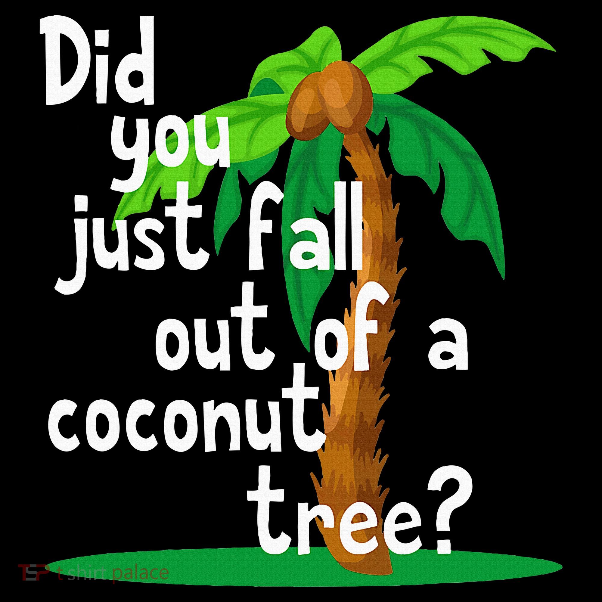 Did You Just Fall Out Of A Coconut Tree Women's Hoodie