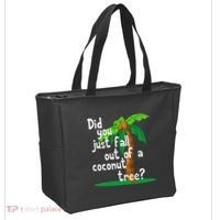 Did You Just Fall Out Of A Coconut Tree Tote Bag thumb 2