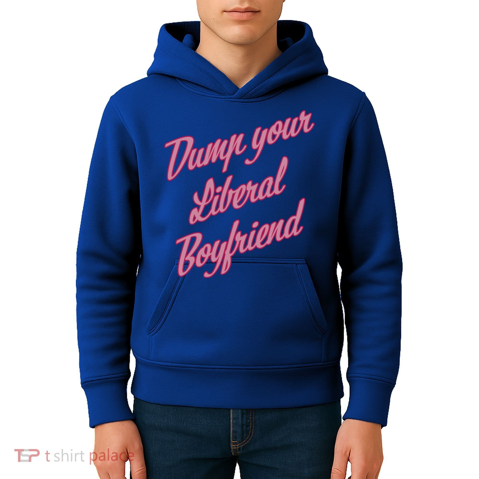 Dump Your Liberal Boyfriend Kids Hoodie