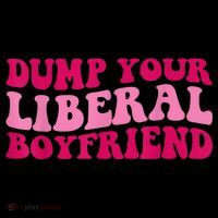 Dump Your Liberal Boyfriend Funny Gift 16oz Travel Tumbler thumb 2