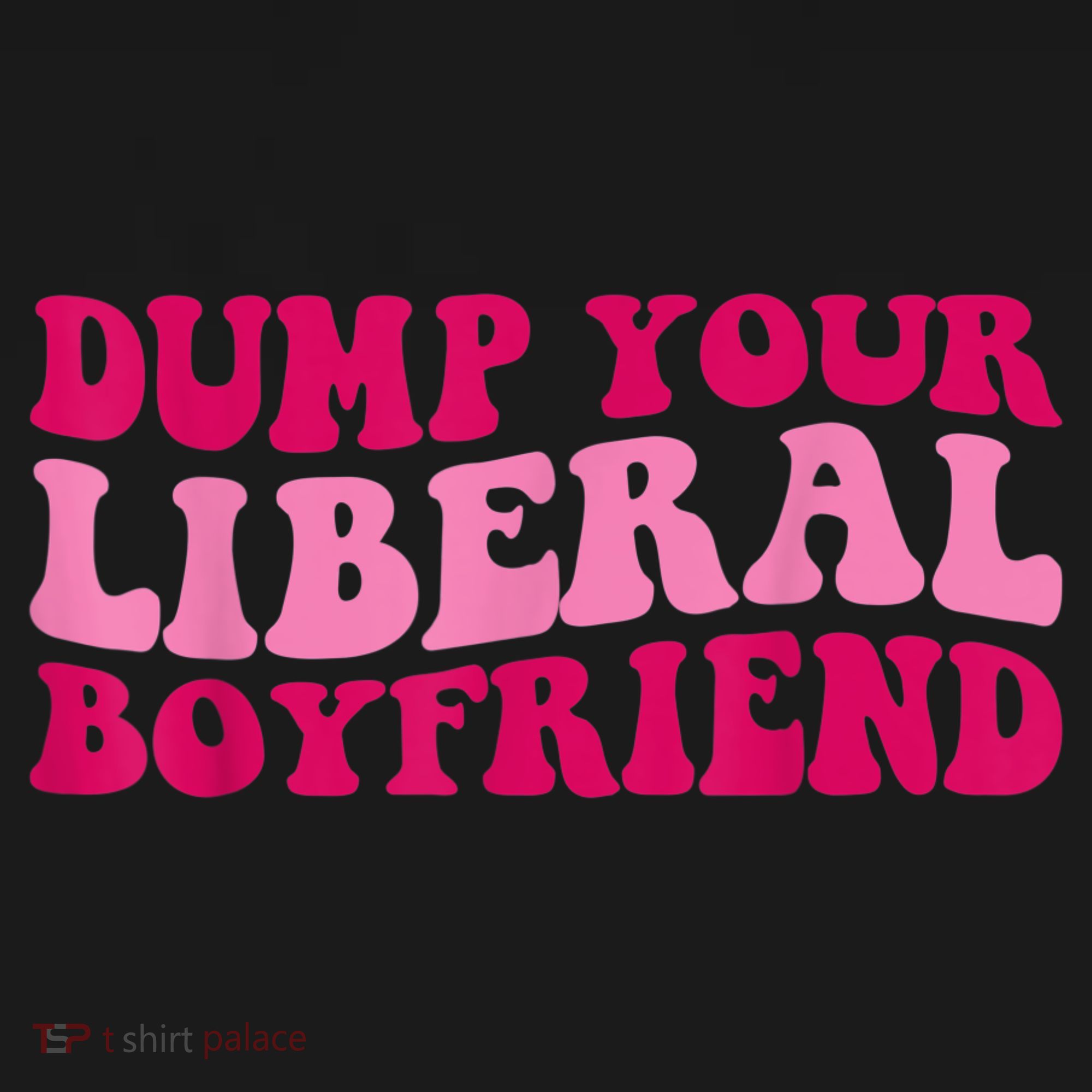 Dump Your Liberal Boyfriend Funny Gift Tote Bag