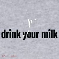 Drink Your Milk Women's Racerback Cropped Tank thumb 2