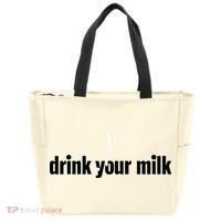 Drink Your Milk Tote Bag thumb 0