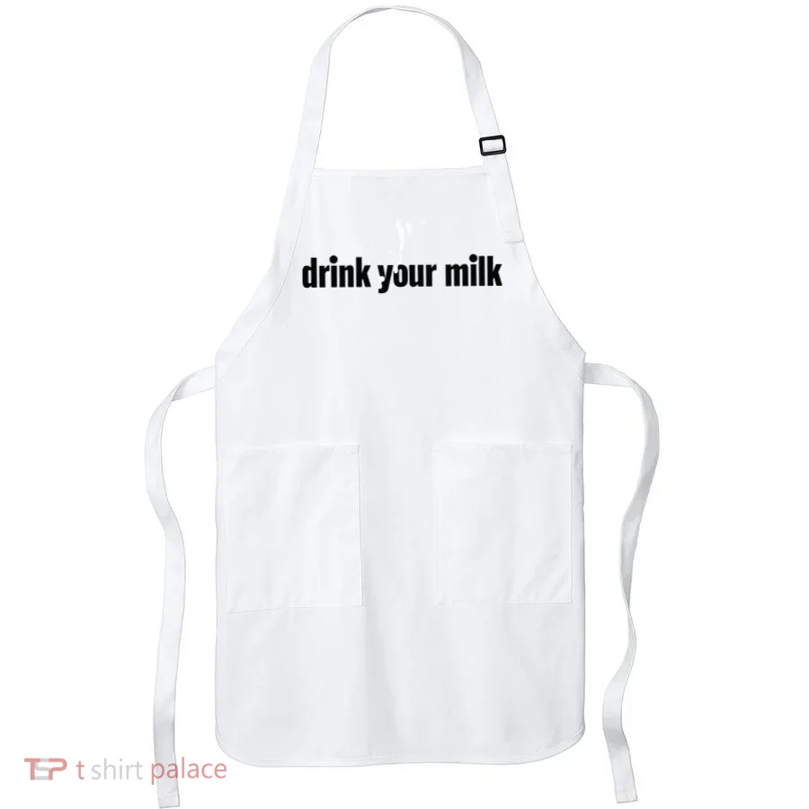 Drink Your Milk Apron
