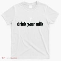 Drink Your Milk T-Shirt thumb 0