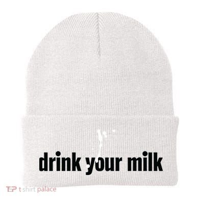 Drink Your Milk Beanie