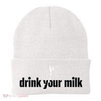 Drink Your Milk Beanie thumb 0