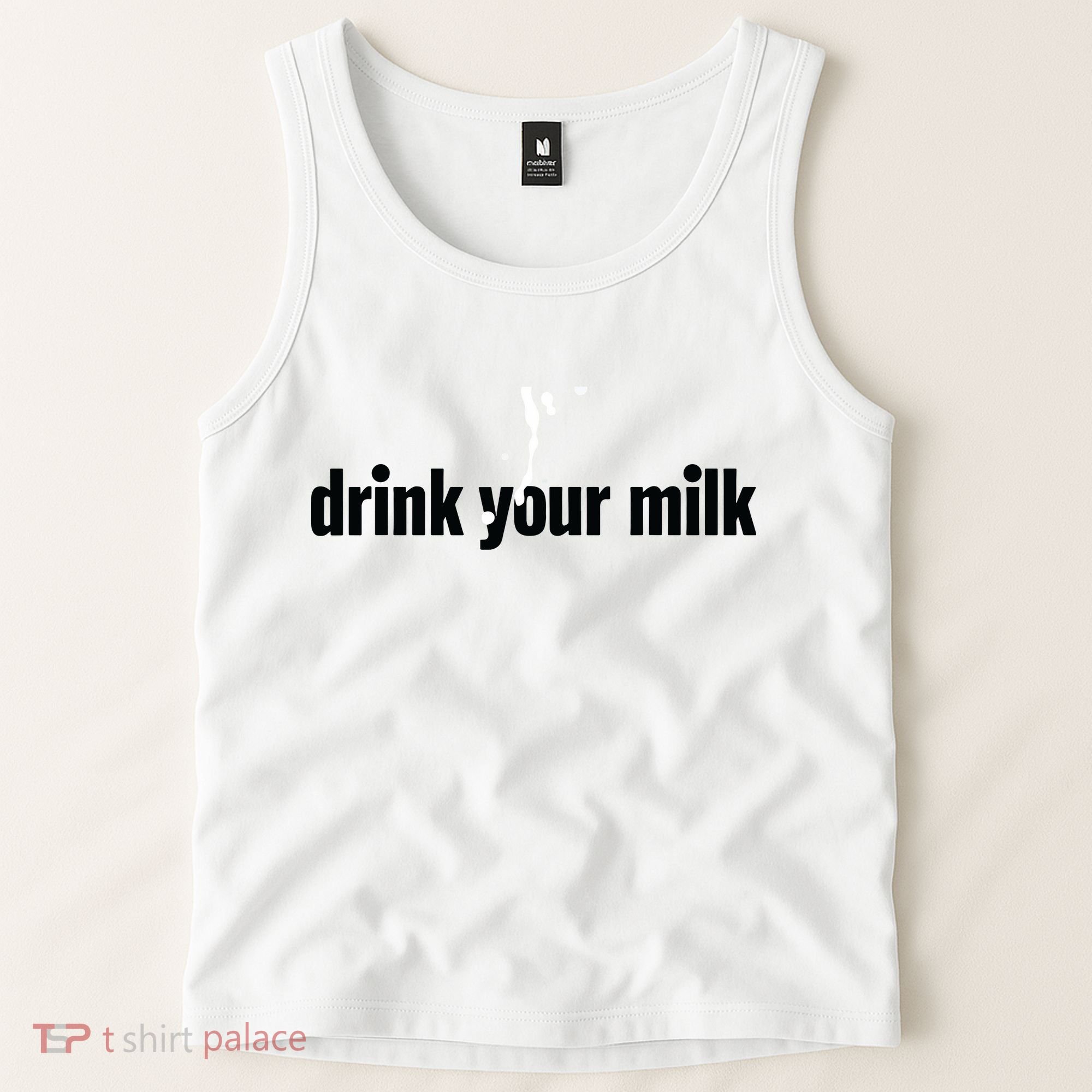 Drink Your Milk Tank Top
