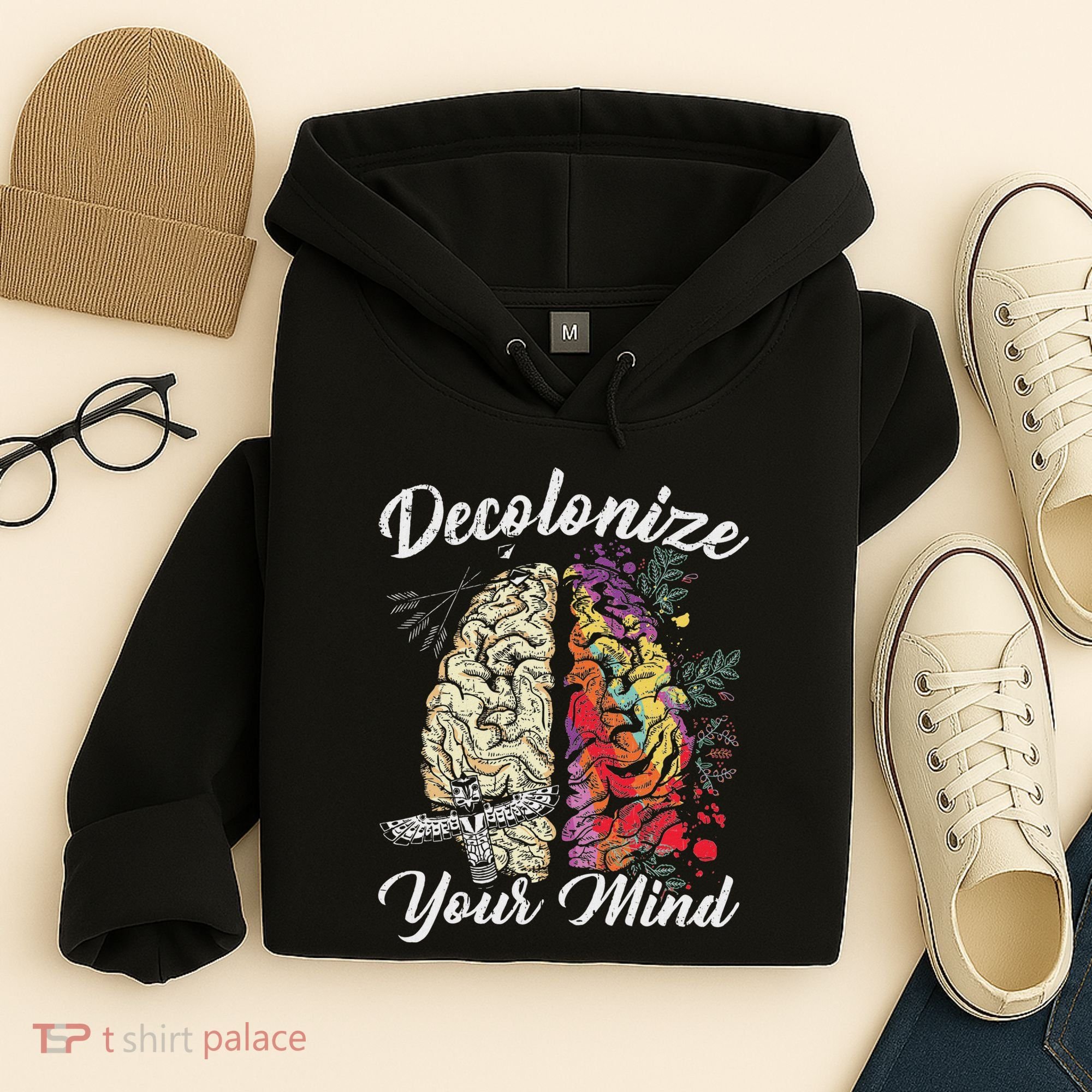 Decolonize Your Mind Indigenous People Native American Hoodie