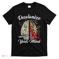 Decolonize Your Mind Indigenous People Native American T-Shirt thumb 0
